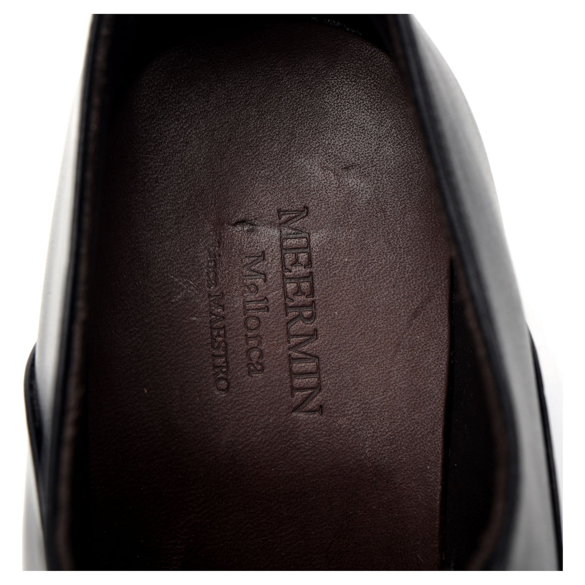 Linea Maestro &#39;10172&#39; Black Leather Oxford UK 7 E