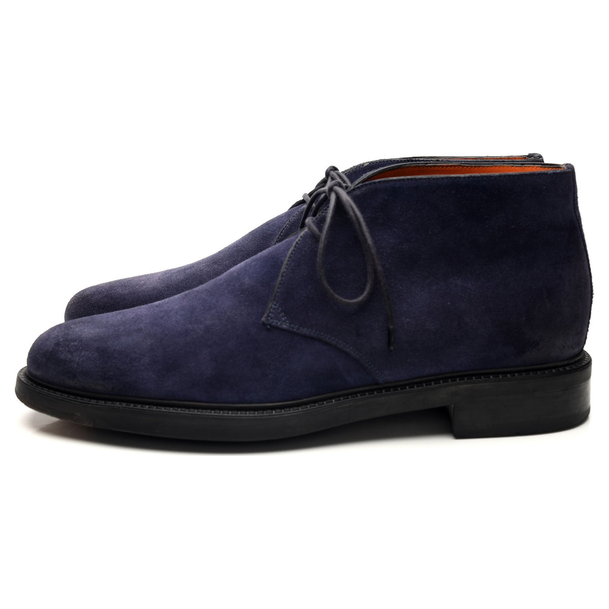 Blue Suede Chukka Boots UK 9 F