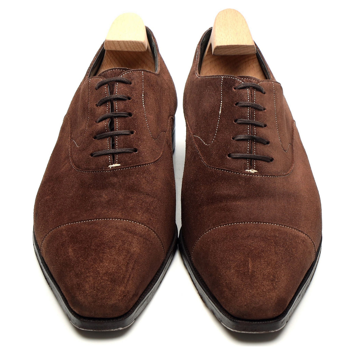 &#39;Holden&#39; Brown Suede Oxford UK 9.5 E