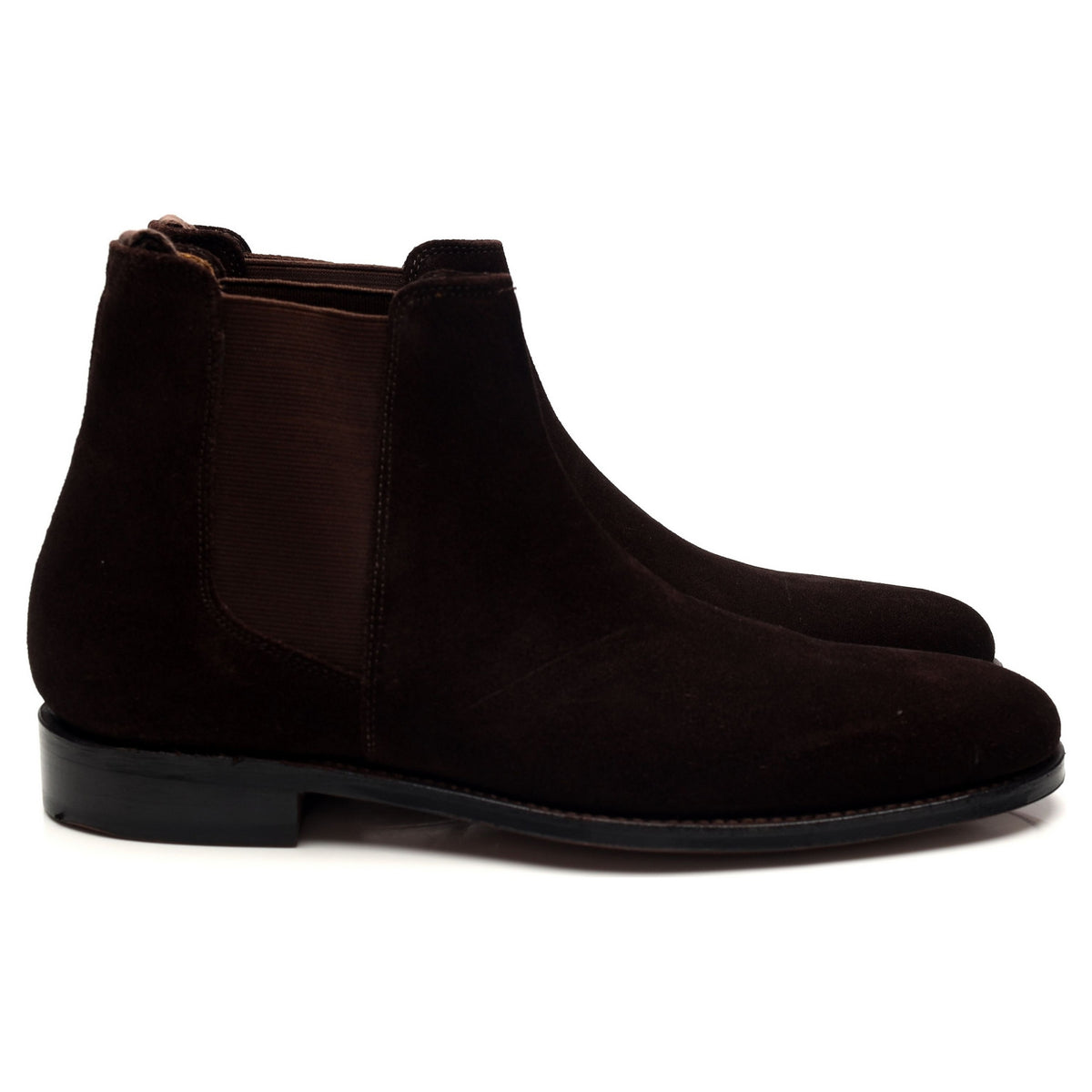 &#39;Declan&#39; Dark Suede Chelsea Boots UK 6 F