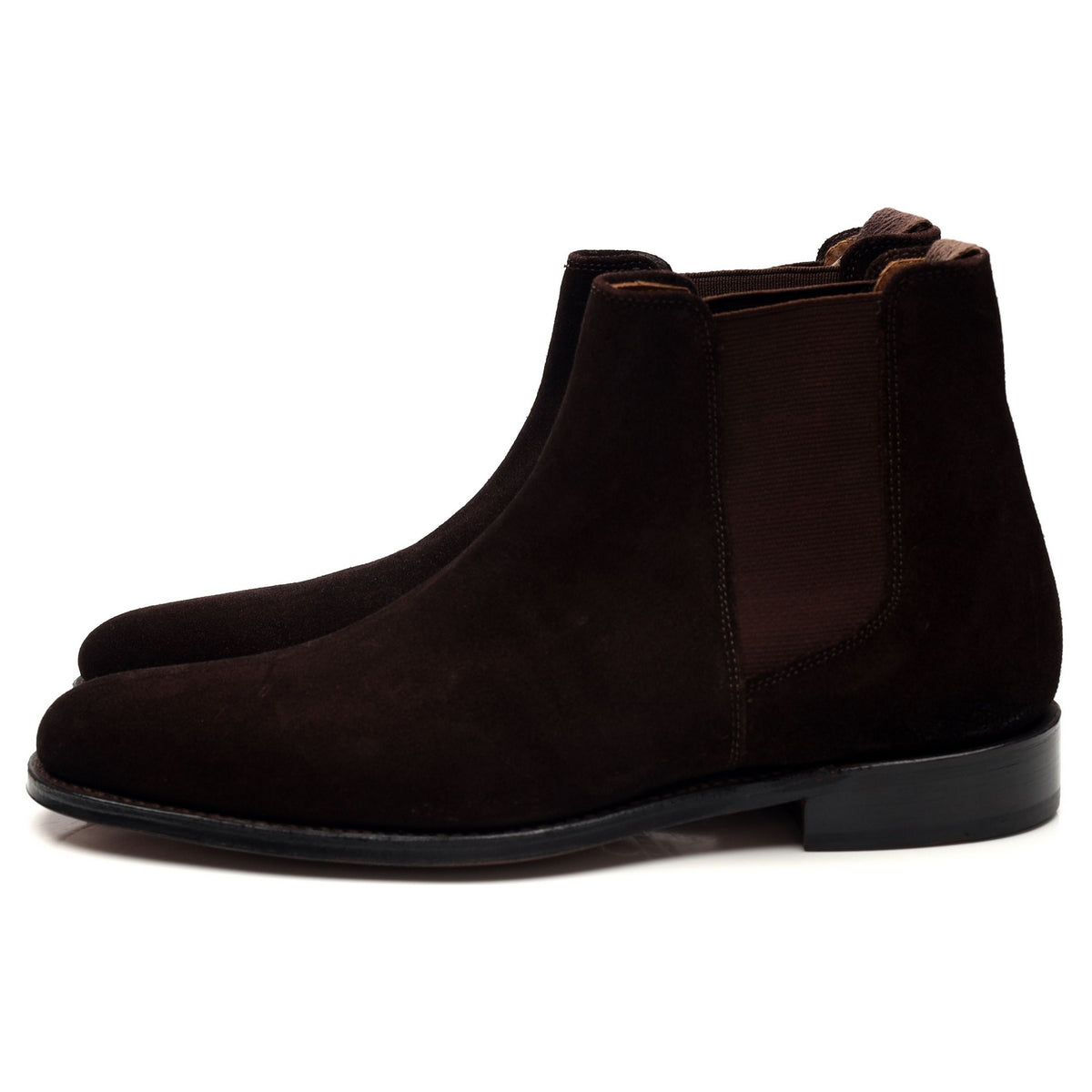 &#39;Declan&#39; Dark Suede Chelsea Boots UK 6 F