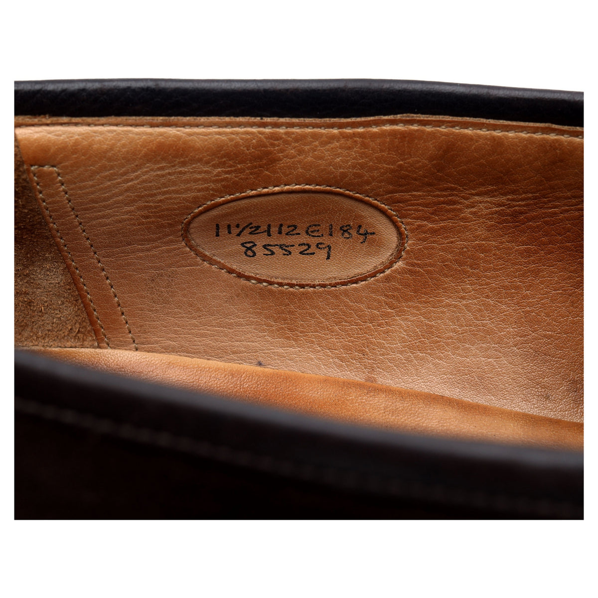 &#39;Piccadilly&#39; Dark Brown Suede Loafers UK 11.5 E