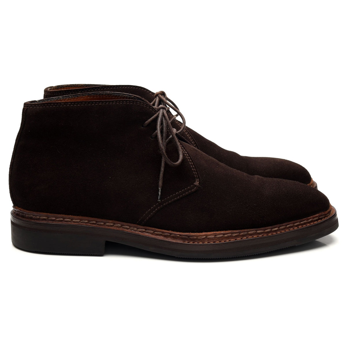 &#39;Desert Welt&#39; Dark Brown Suede Chukka Boots UK 7.5 EU 41.5