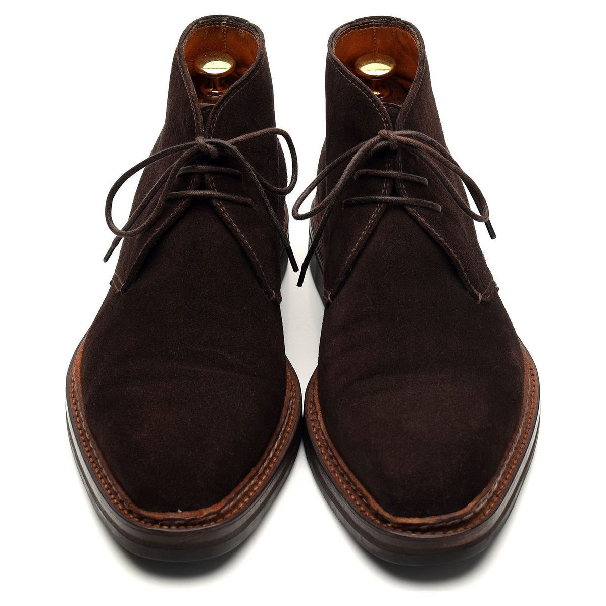 &#39;Desert Welt&#39; Dark Brown Suede Chukka Boots UK 7.5 EU 41.5