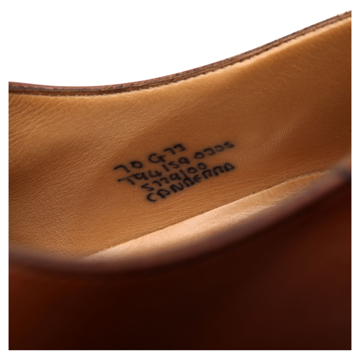 &#39;Canberra&#39; Tan Brown Leather Oxford UK 7 G