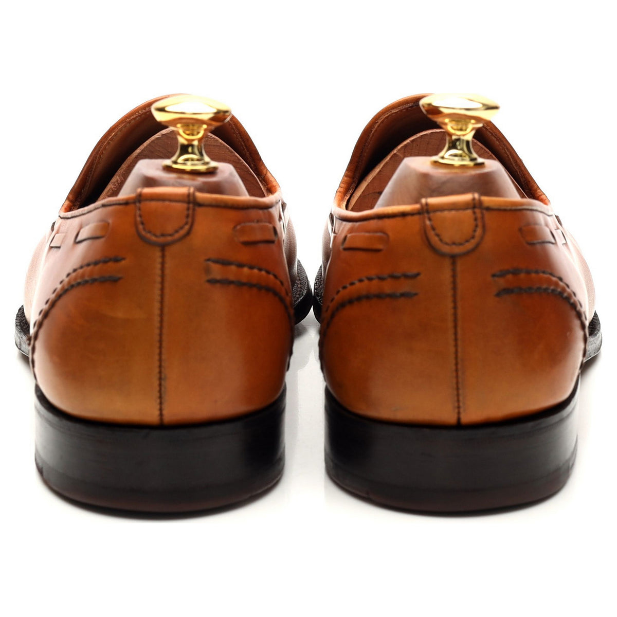 Bodileys &#39;Brompton&#39; Tan Brown Leather Tassel Loafers UK 9 F