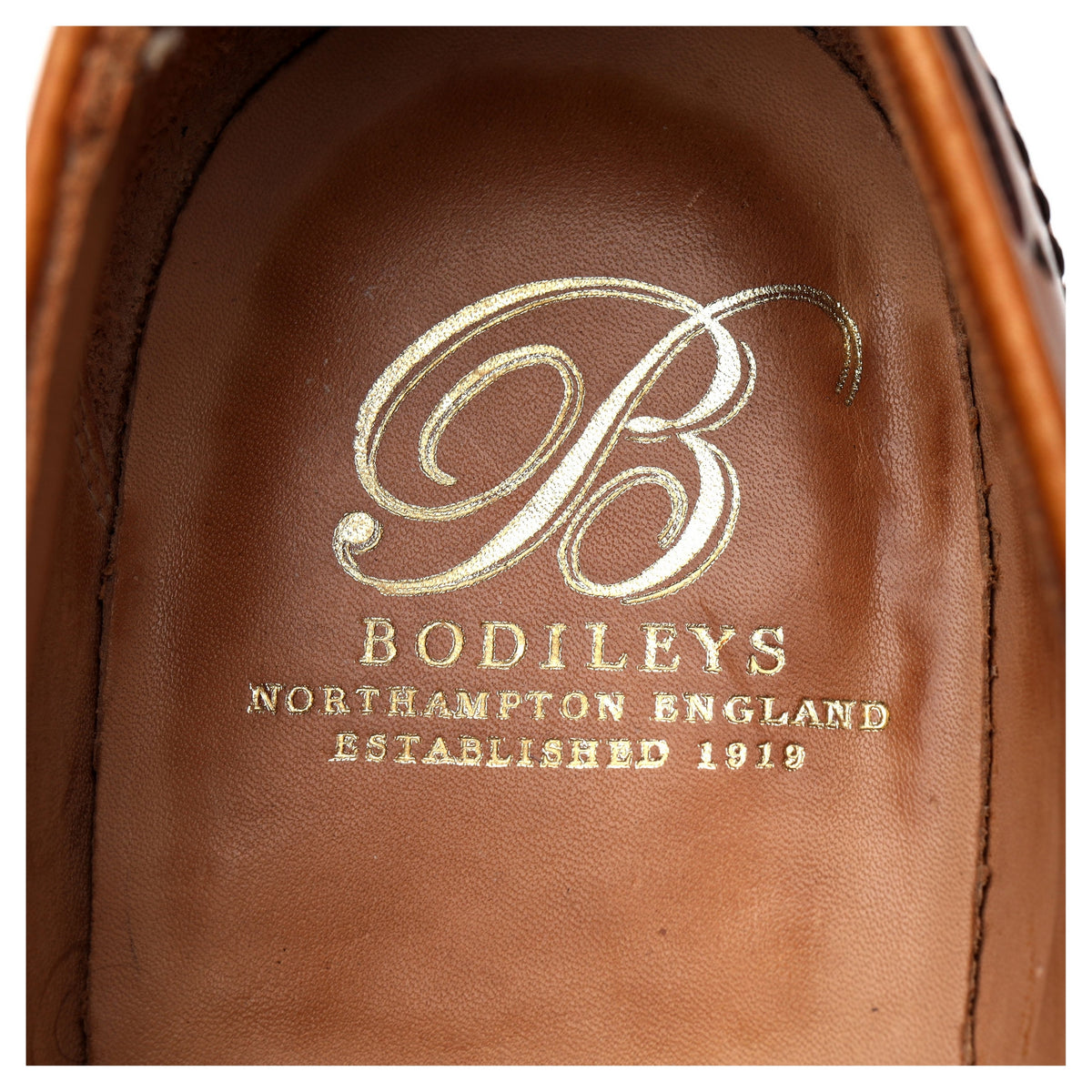 Bodileys &#39;Brompton&#39; Tan Brown Leather Tassel Loafers UK 9 F