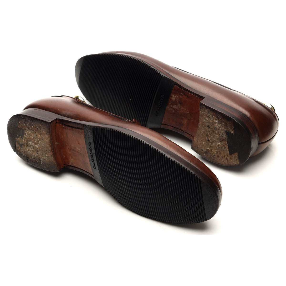 &#39;Cavendish 2&#39; Brown Leather Tassel Loafer UK 6.5 E