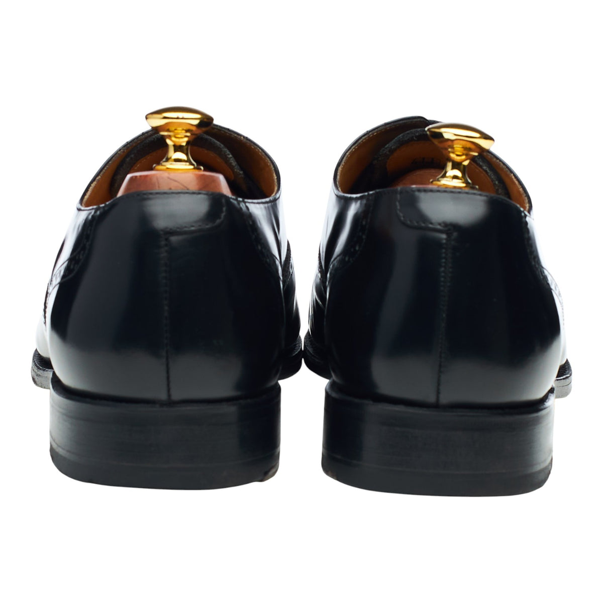 'Gatwick' Black Leather Oxford Brogues UK 10 G