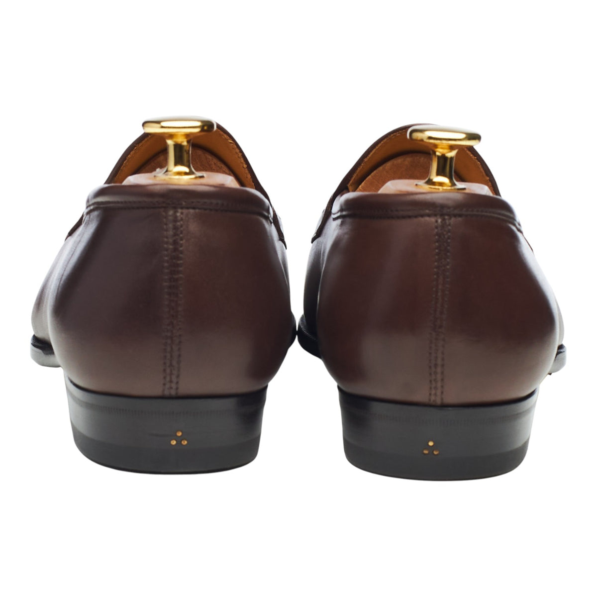 'Sagan' Dark Brown Leather Loafers UK 6 / UK 6.5