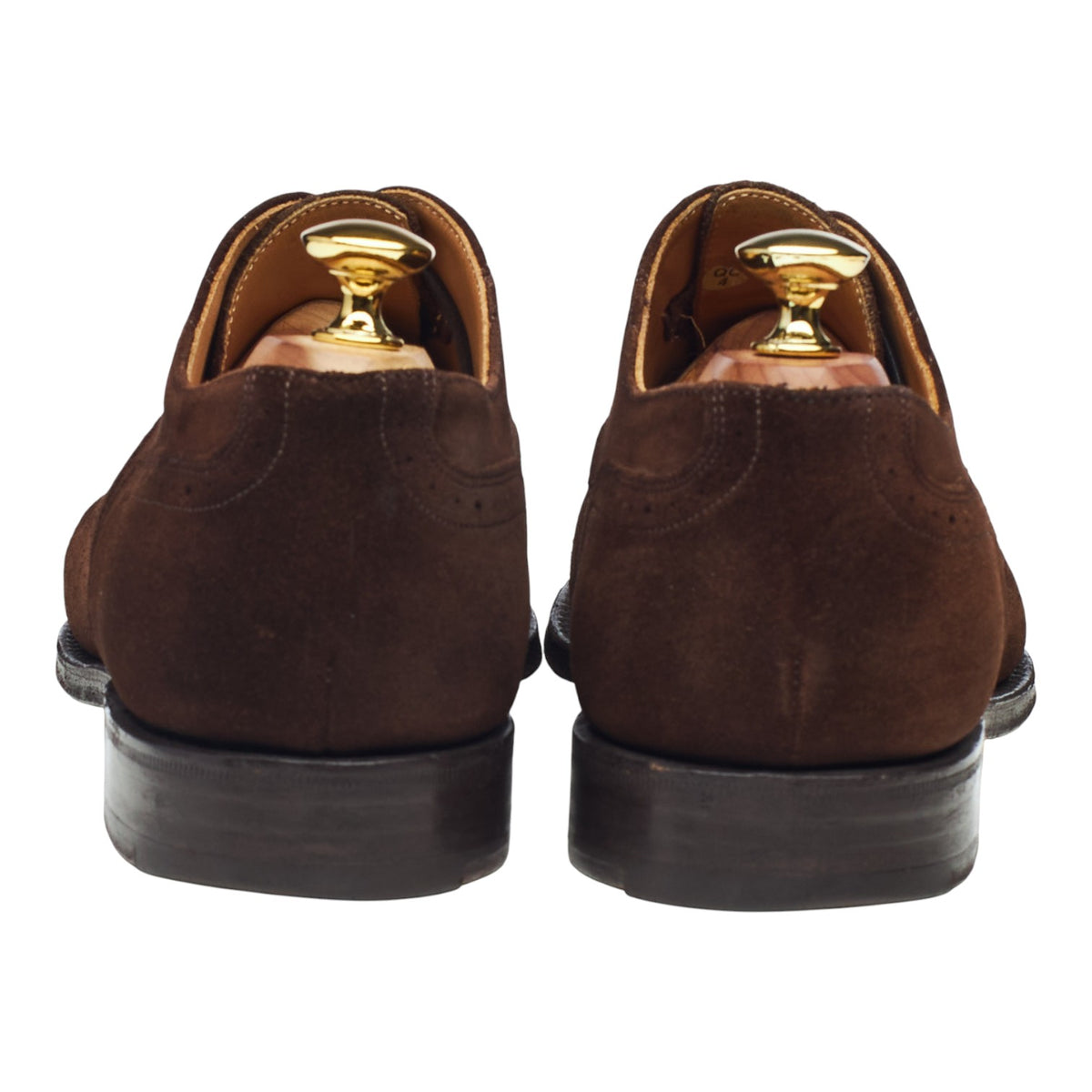 'Ipswich' Brown Suede Oxford Brogues UK 7 F
