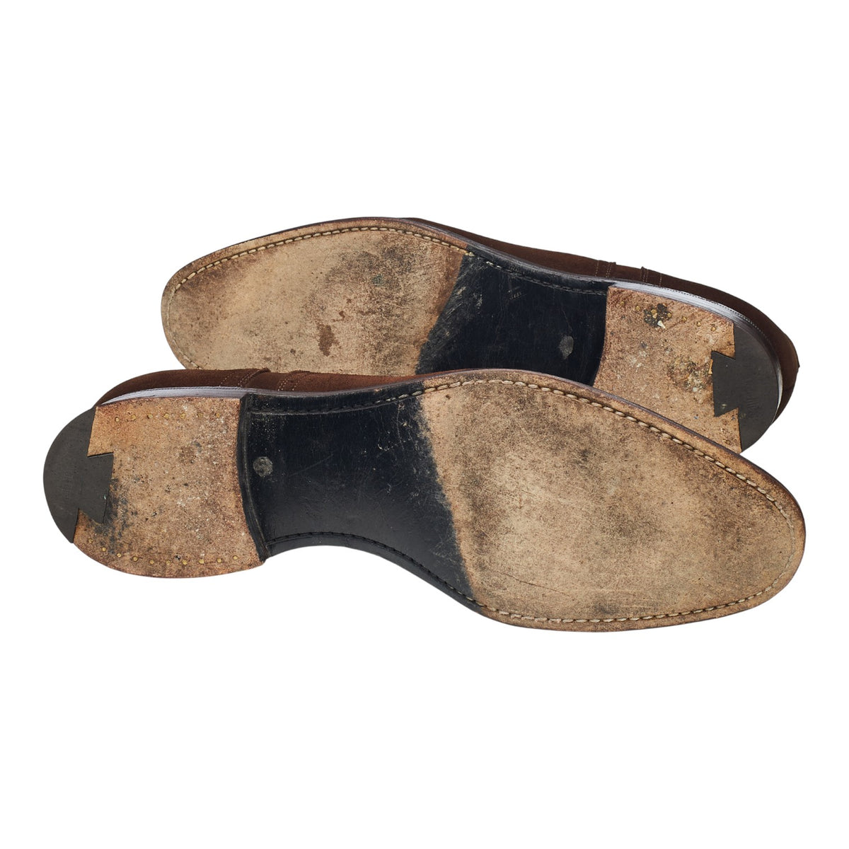 'Ipswich' Brown Suede Oxford Brogues UK 7 F