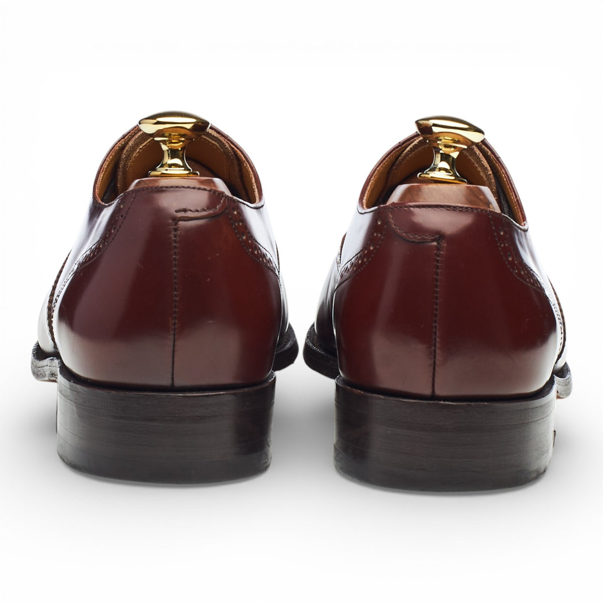 'Alfred' Brown Leather Oxford Brogues UK 6 G