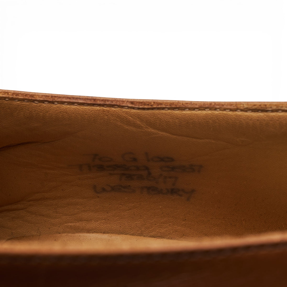 'Westbury' Brown Leather Monk Strap UK 7 G