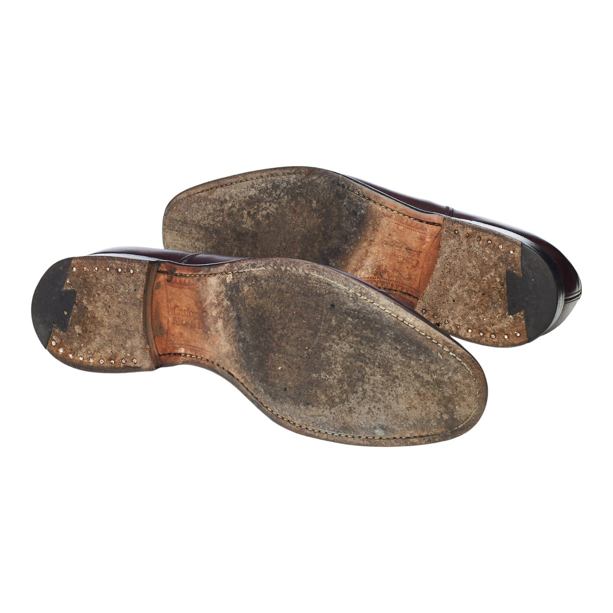 'Lanark' Burgundy Leather Oxford UK 7.5 F