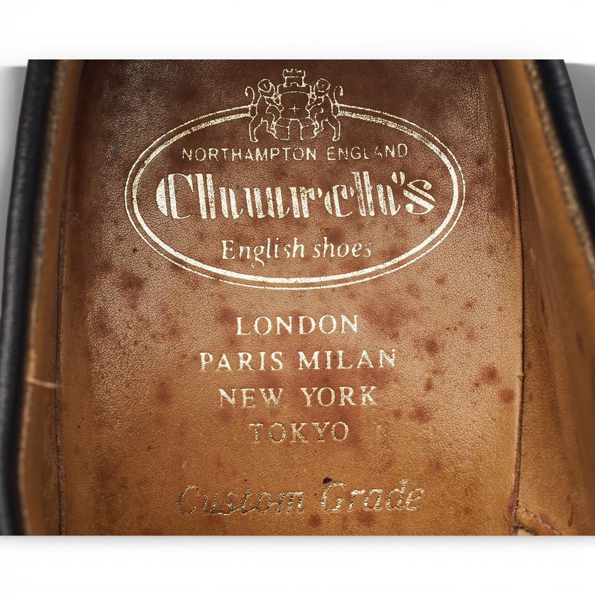 'Lanark' Burgundy Leather Oxford UK 7.5 F