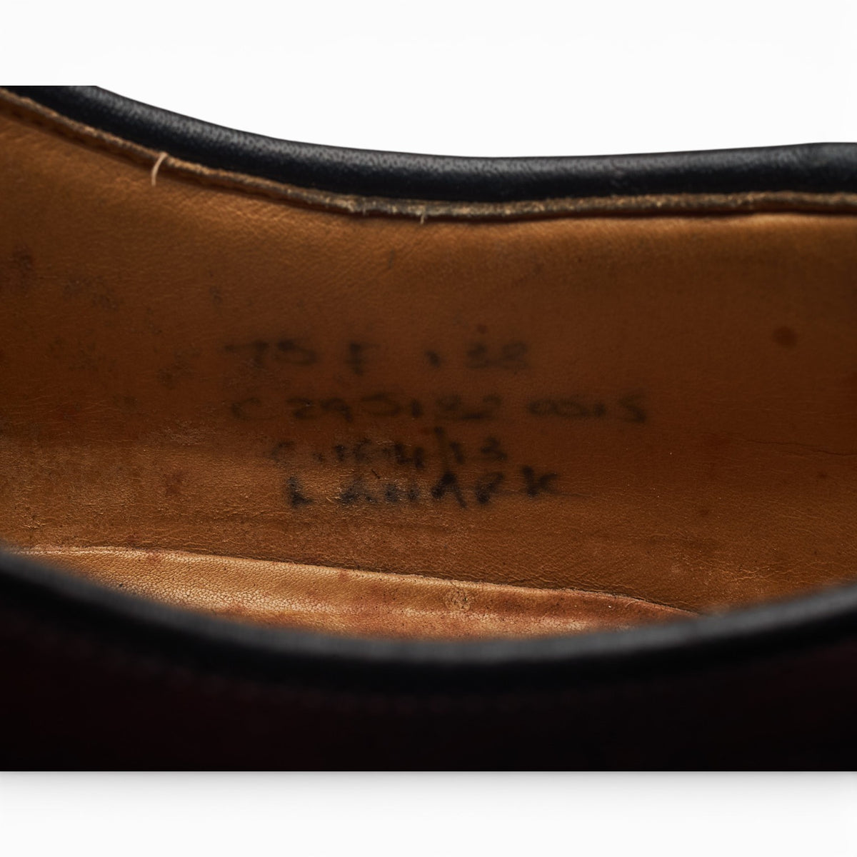 'Lanark' Burgundy Leather Oxford UK 7.5 F