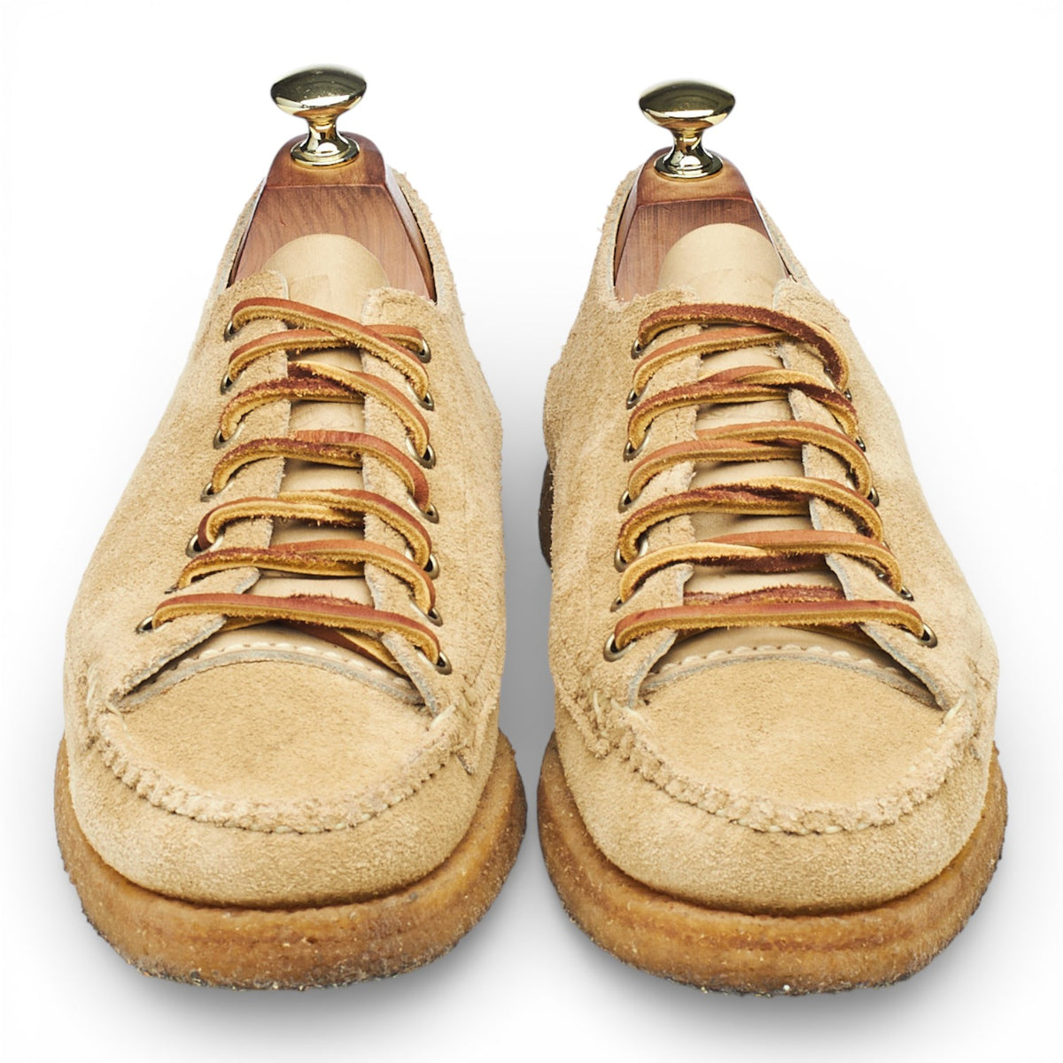 Beige Suede Moccasins UK 8 US 9 E