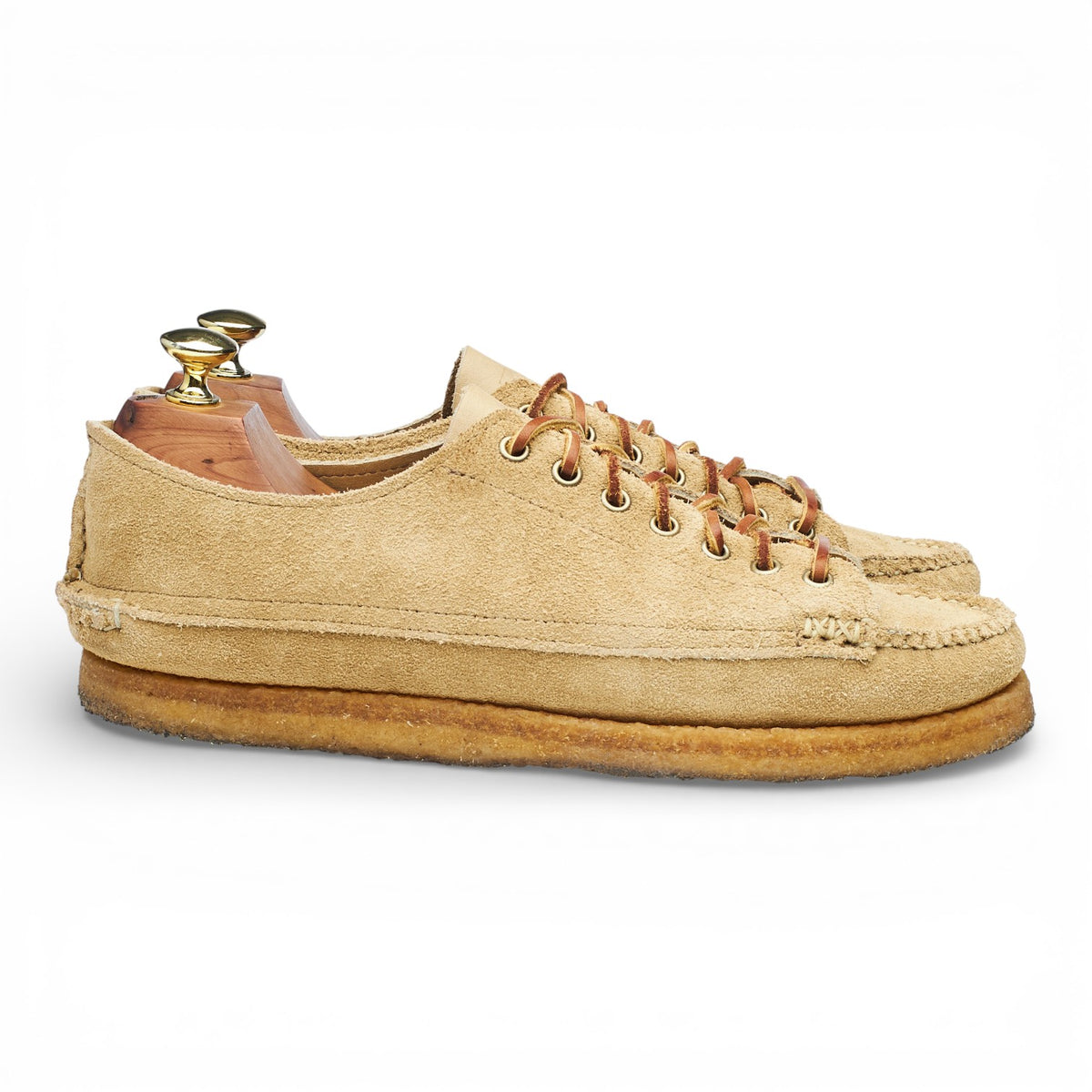 Beige Suede Moccasins UK 8 US 9 E