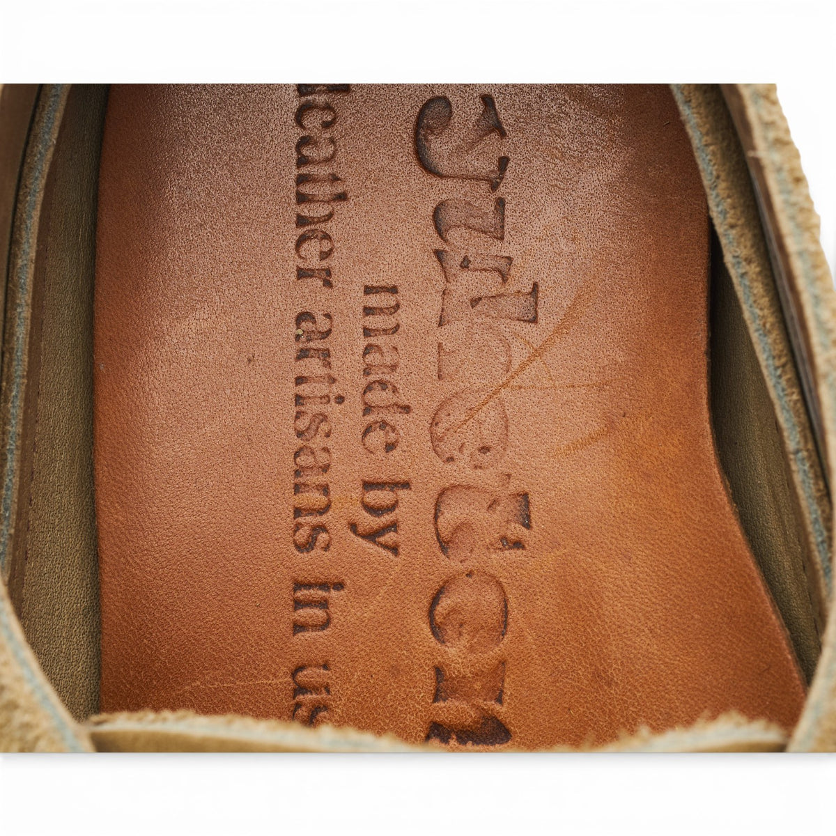 Beige Suede Moccasins UK 8 US 9 E