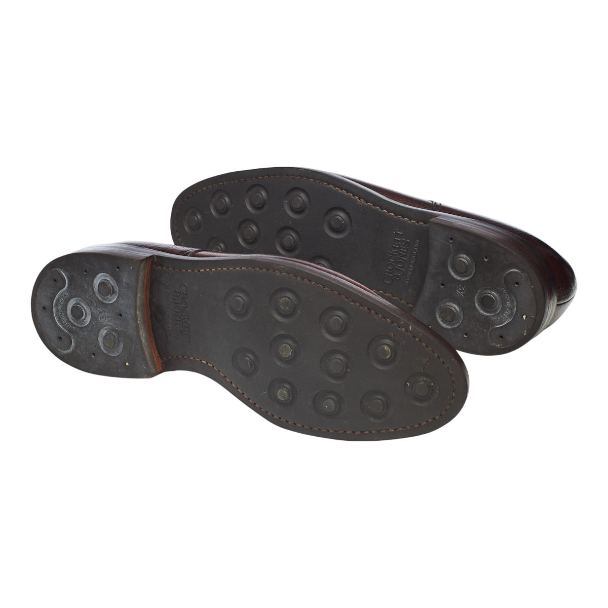 'Ashdown' Dark Brown Grain Leather Derby UK 8.5 E