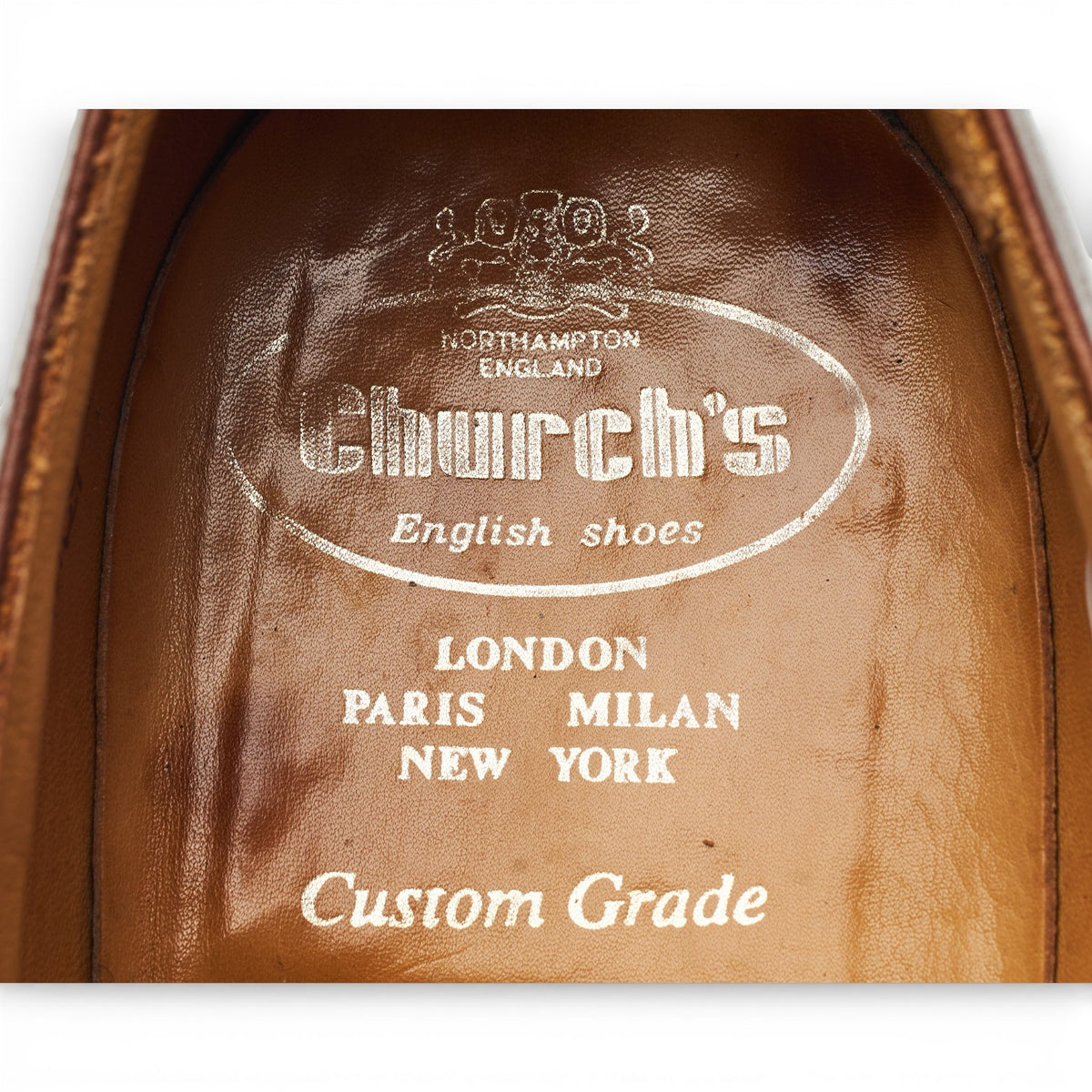 'Westbury' Brown Leather Monk Strap UK 10 F