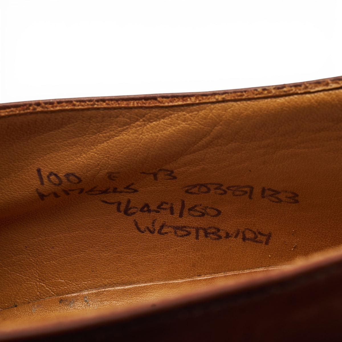 'Westbury' Brown Leather Monk Strap UK 10 F