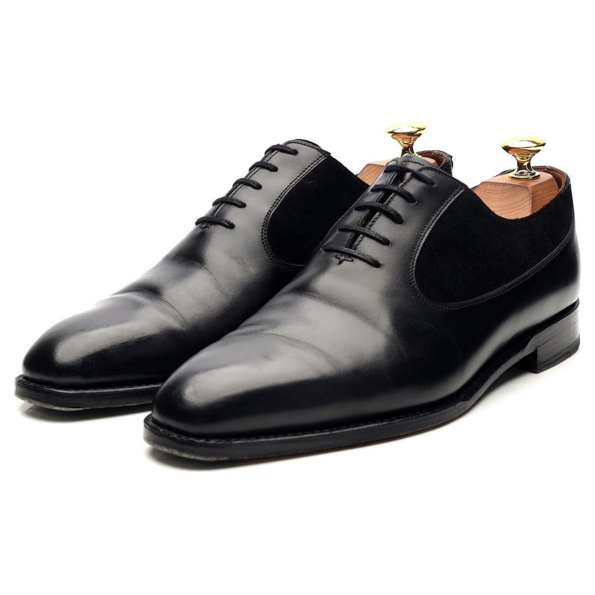 &#39;Tacoma&#39; Black Leather Oxford UK 6 E