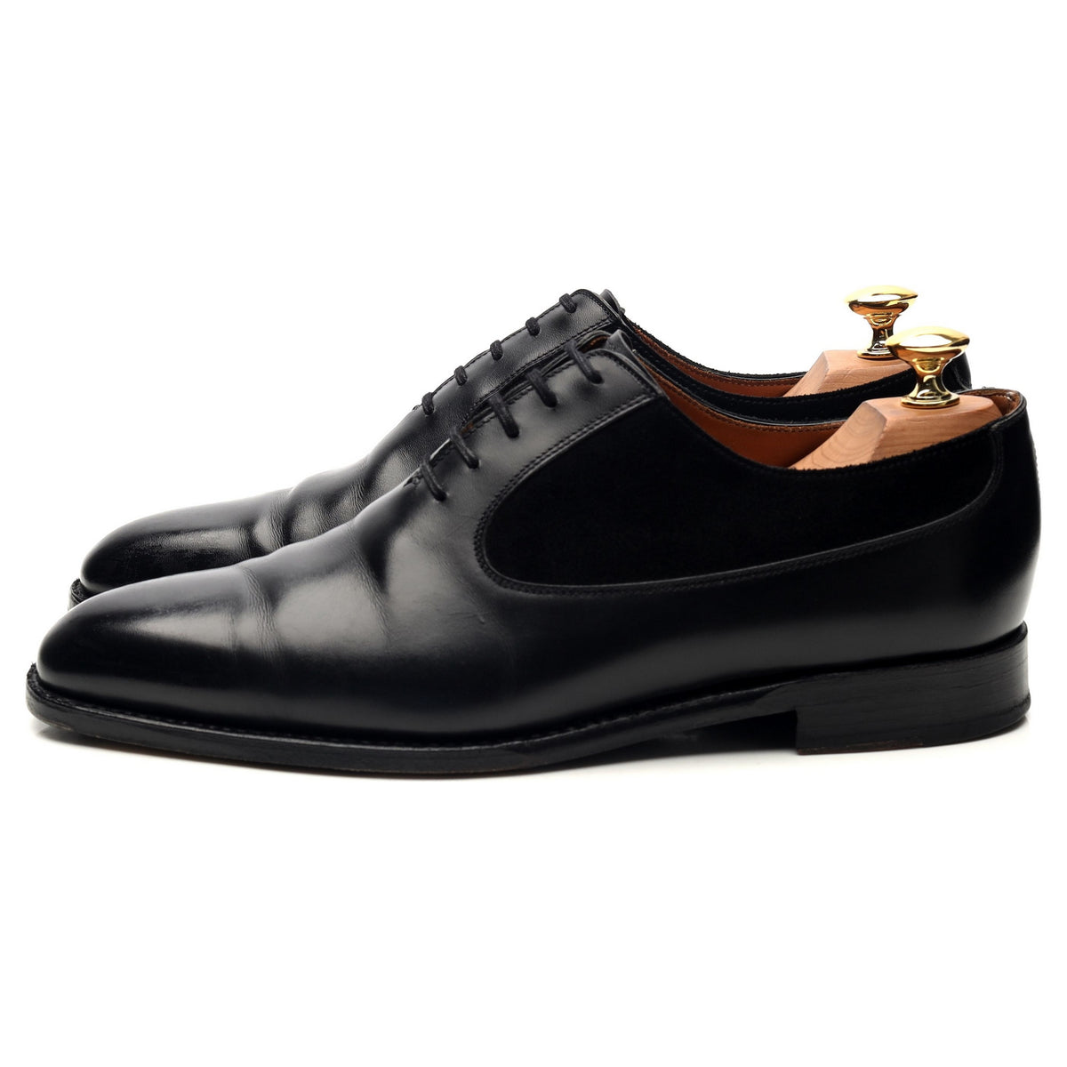 &#39;Tacoma&#39; Black Leather Oxford UK 6 E