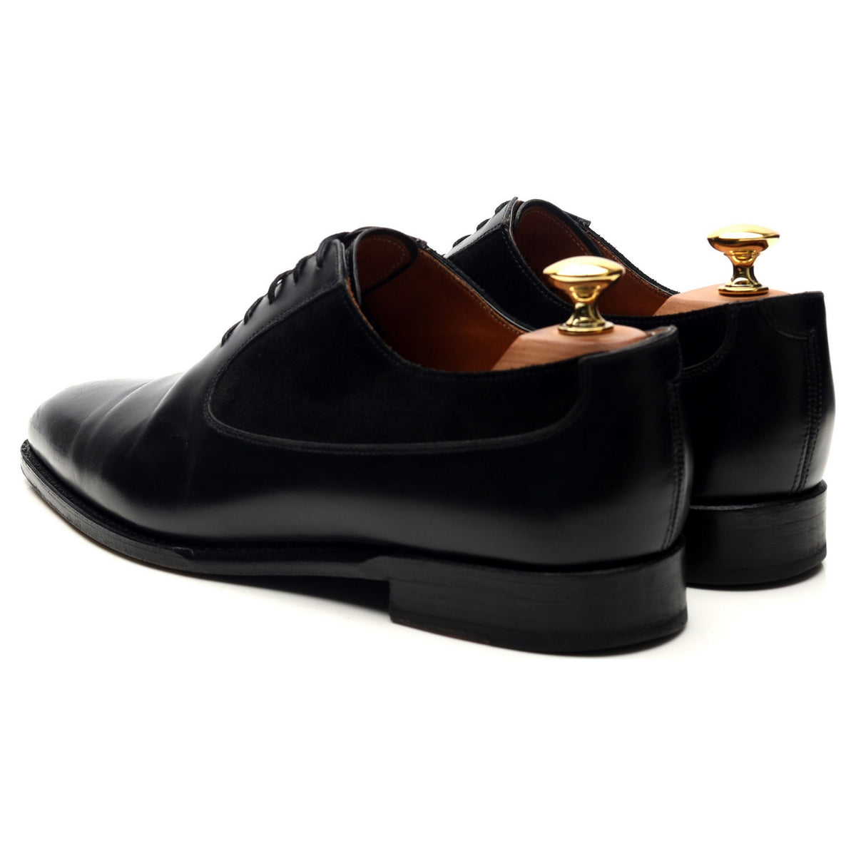 &#39;Tacoma&#39; Black Leather Oxford UK 6 E