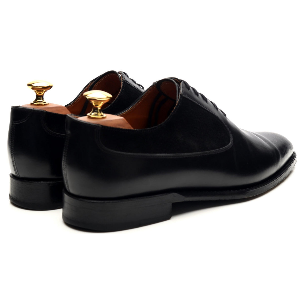 &#39;Tacoma&#39; Black Leather Oxford UK 6 E