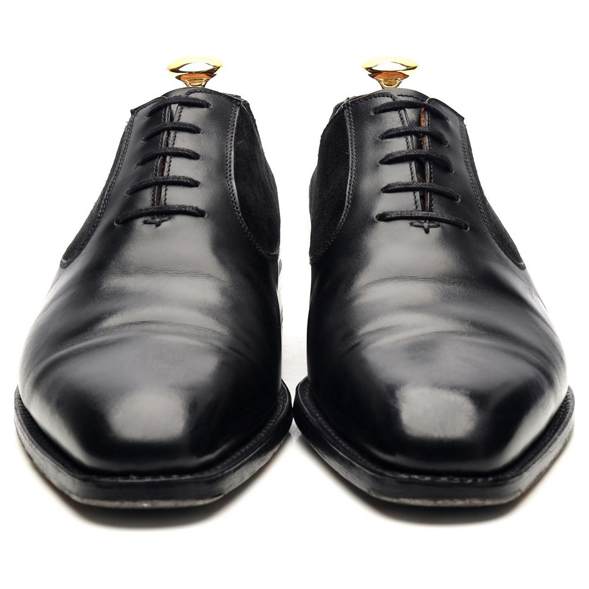 &#39;Tacoma&#39; Black Leather Oxford UK 6 E