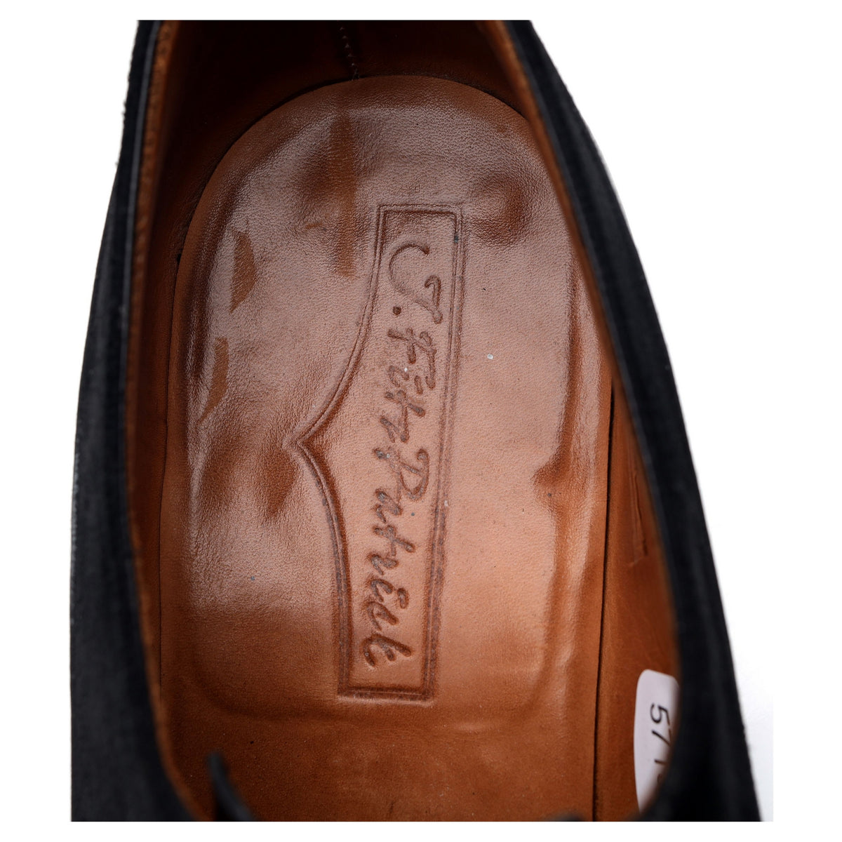 &#39;Tacoma&#39; Black Leather Oxford UK 6 E