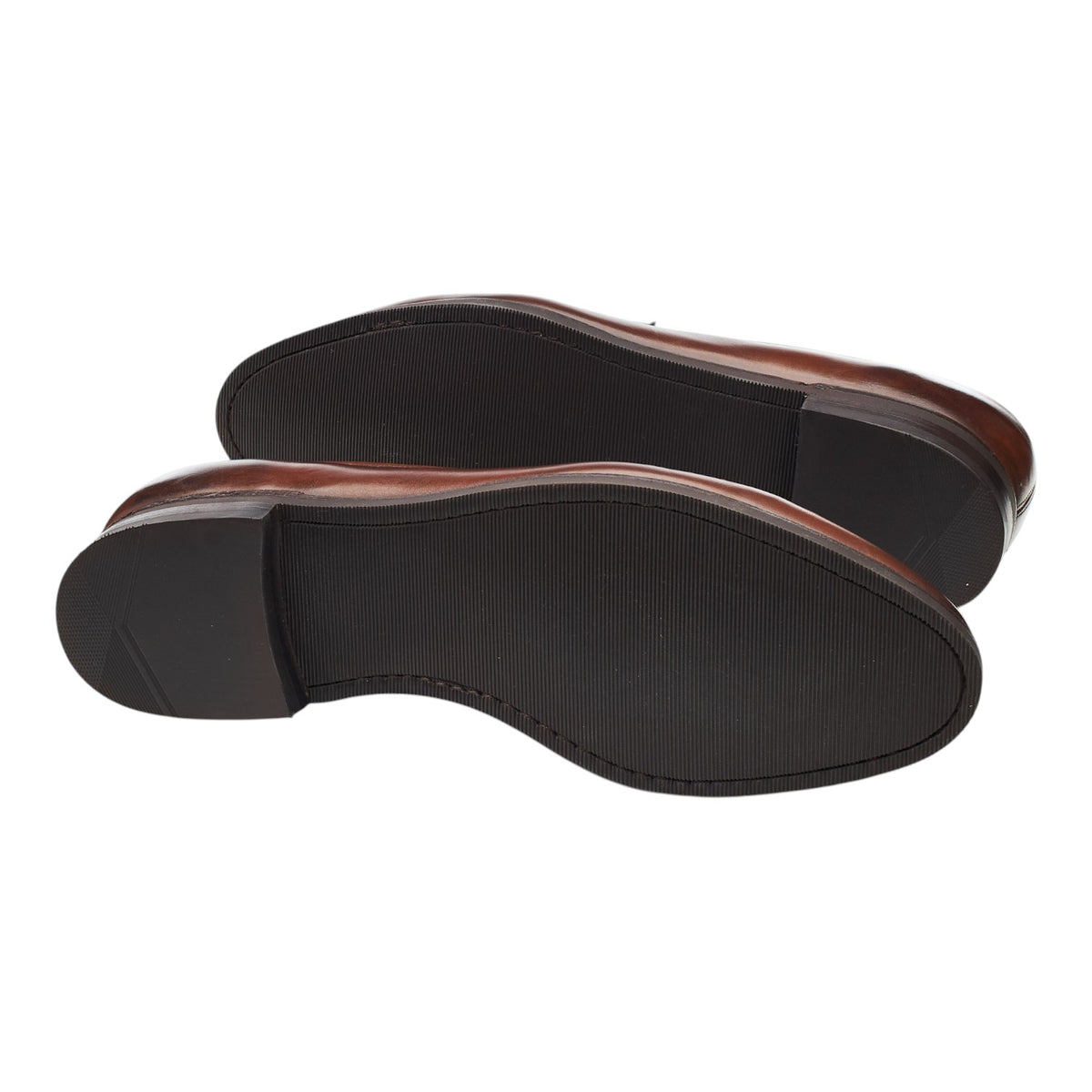 'Piccadilly' Dark Brown Leather Loafers UK 8.5 E