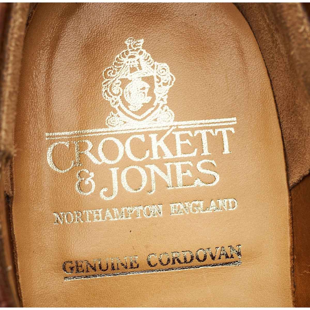 'Pembroke' Dark Brown Cordovan Leather Derby Brogues UK 8.5 E