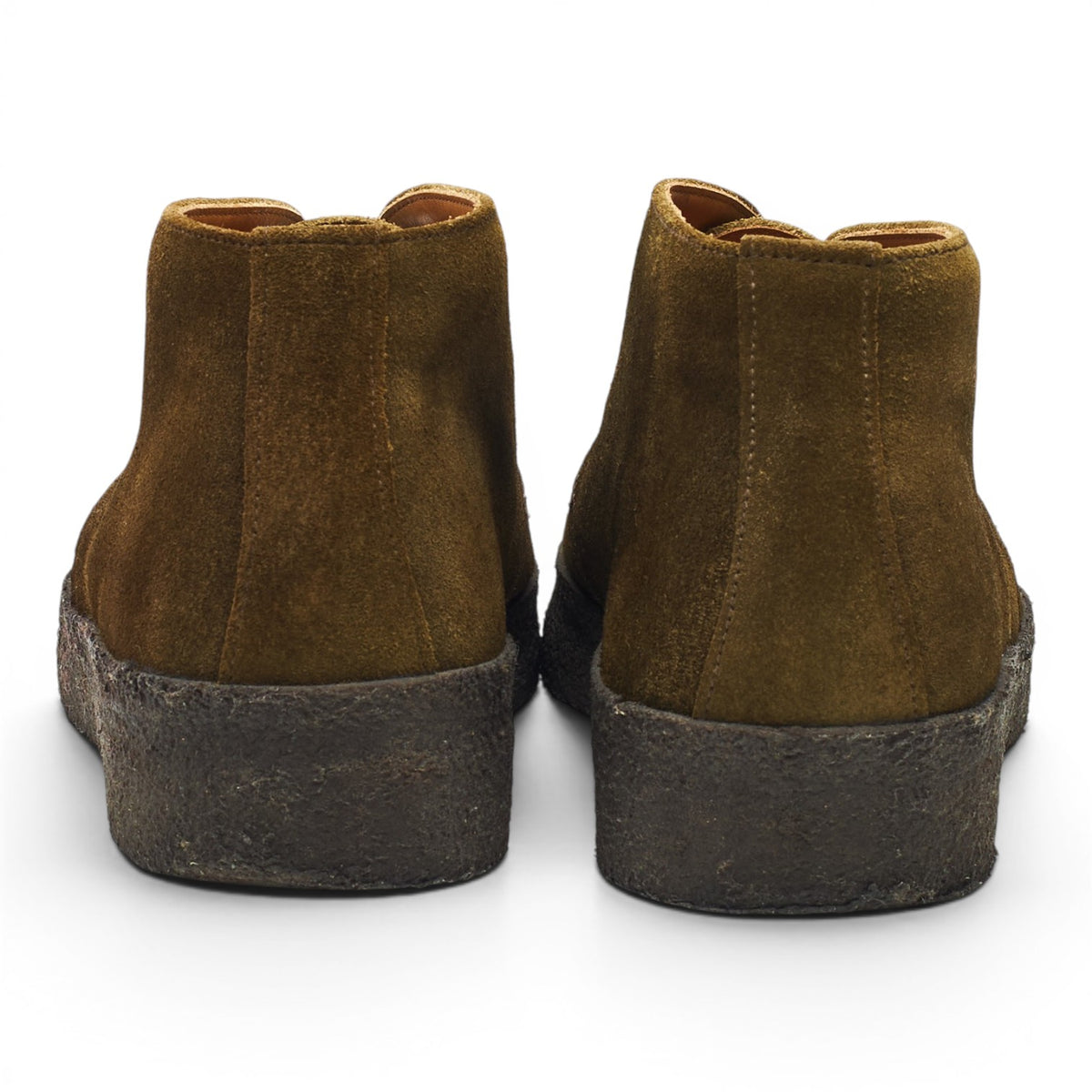 'Hi Top' Green Suede Chukka Boots UK 8 F