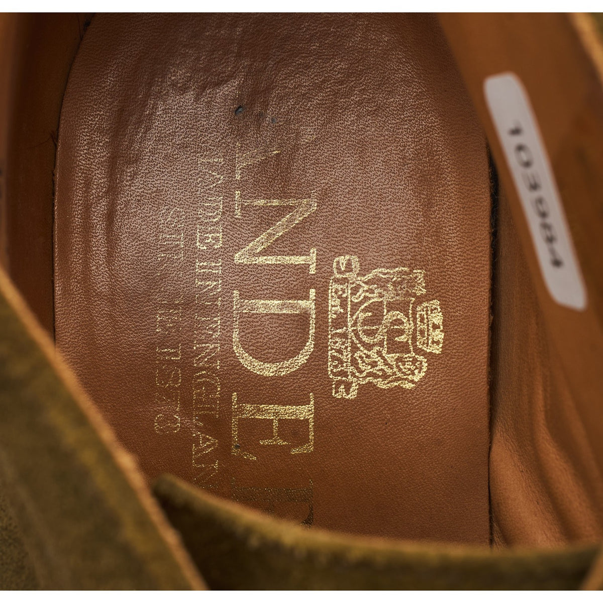 'Hi Top' Green Suede Chukka Boots UK 8 F