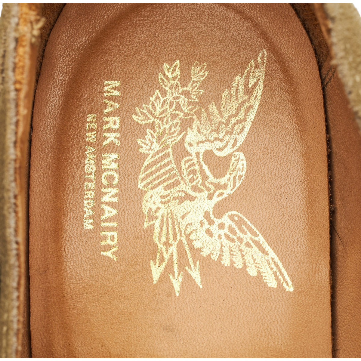 Mark McNairy Sand Suede Tassel Loafers UK 9