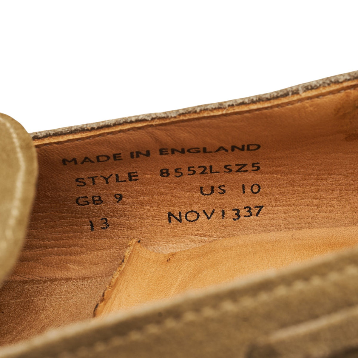 Mark McNairy Sand Suede Tassel Loafers UK 9