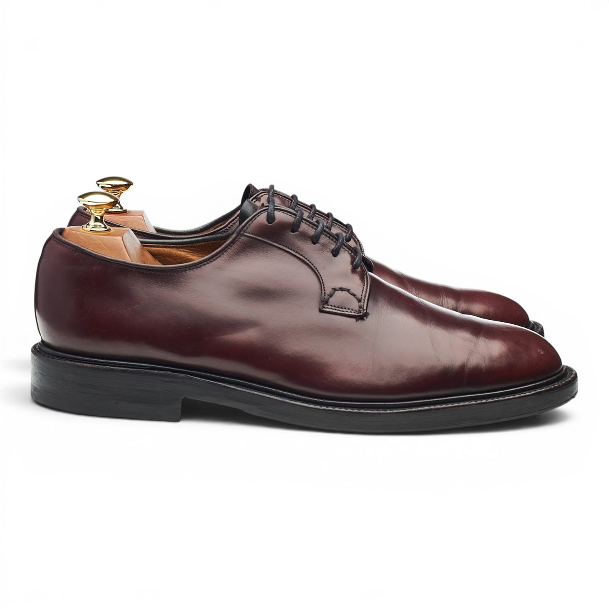 'Stratton' Burgundy Leather Derby UK 9.5 F