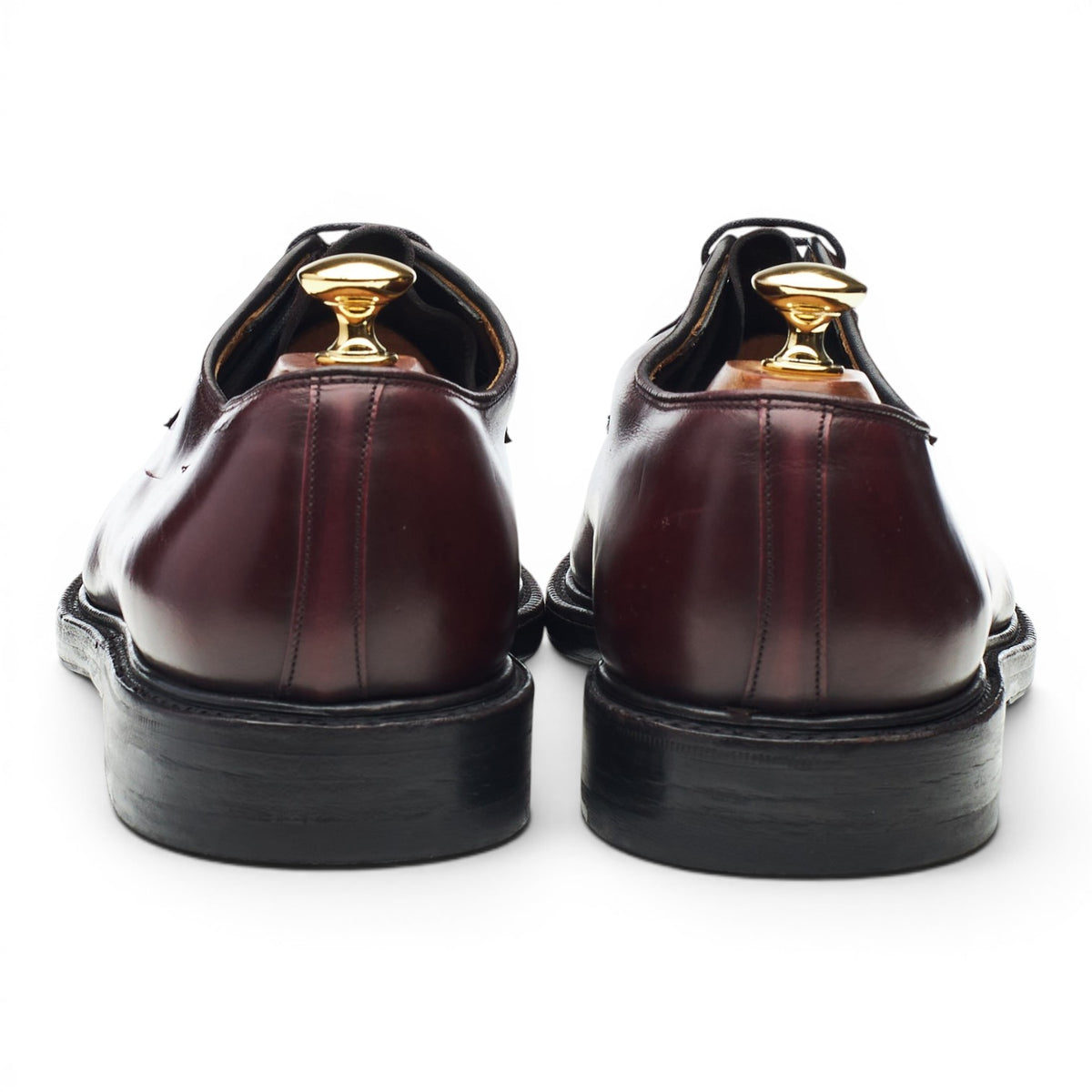 'Stratton' Burgundy Leather Derby UK 9.5 F