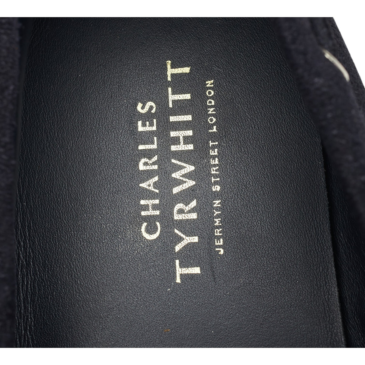 Navy Blue Suede Driving Loafers UK 8