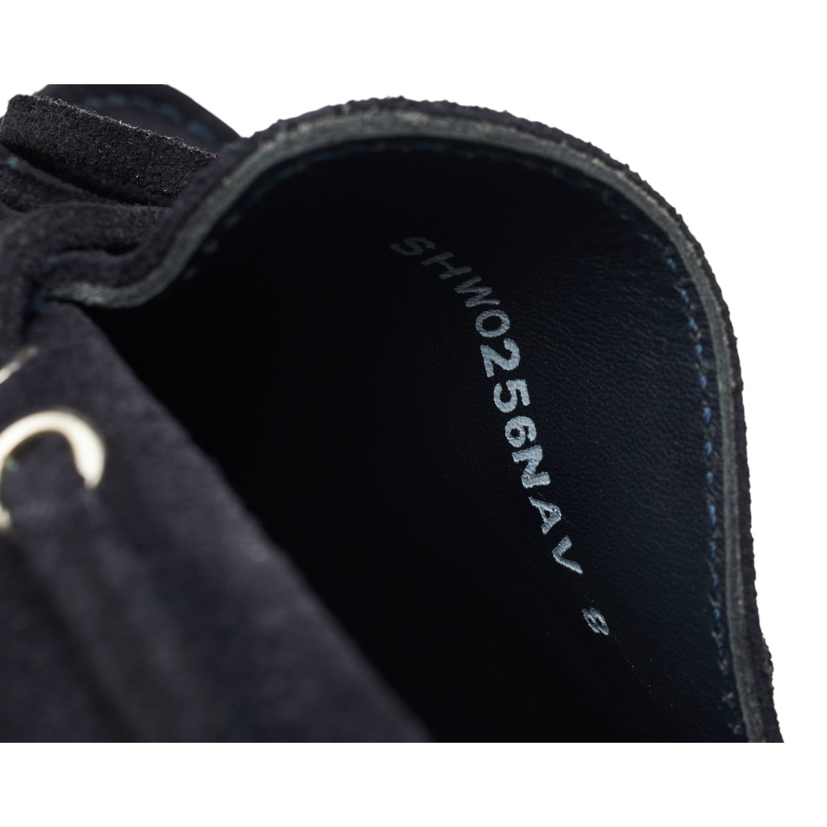 Navy Blue Suede Driving Loafers UK 8