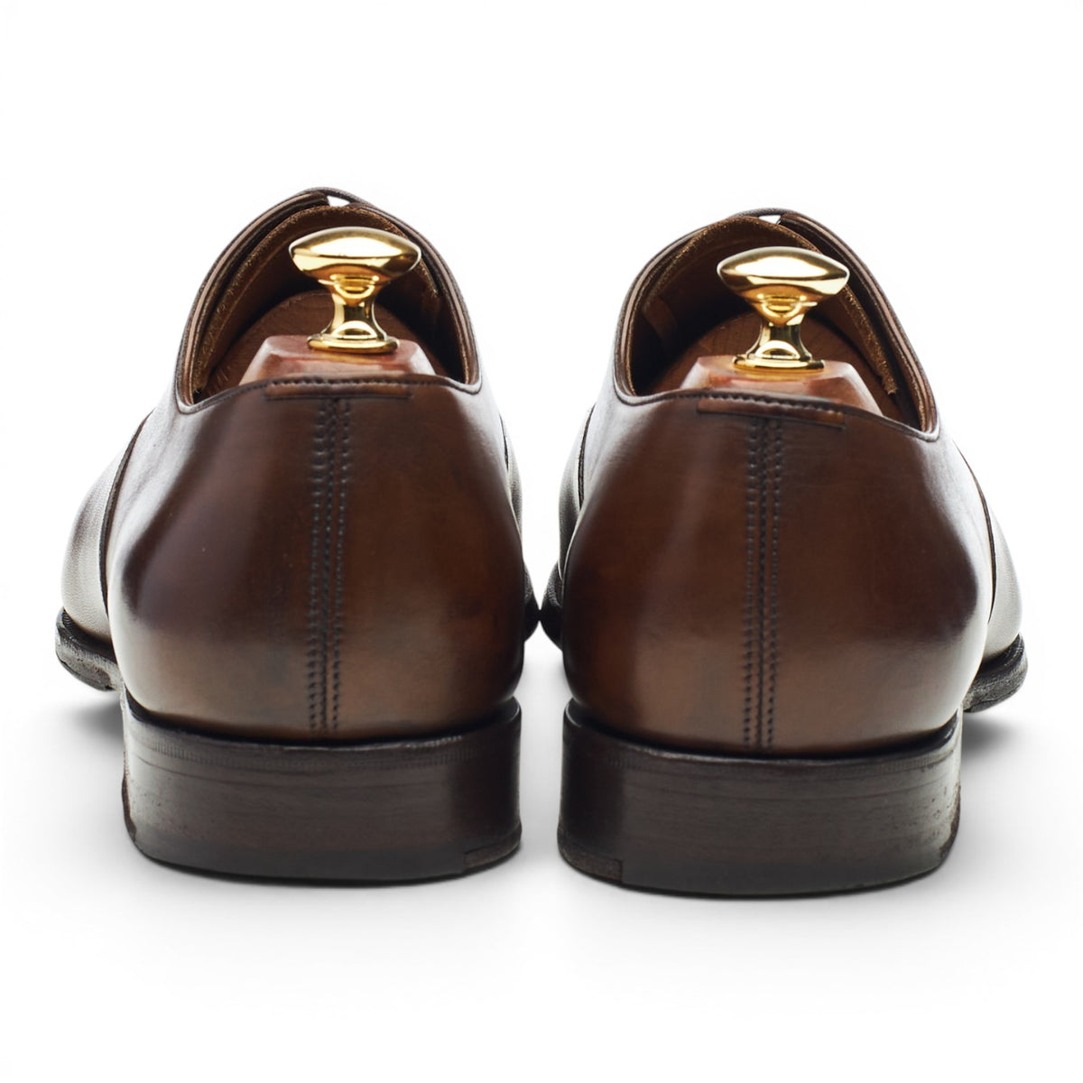 'Chelsea' Dark Brown Leather Oxford UK 9 E