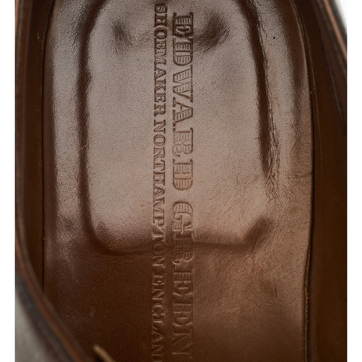 'Chelsea' Dark Brown Leather Oxford UK 9 E