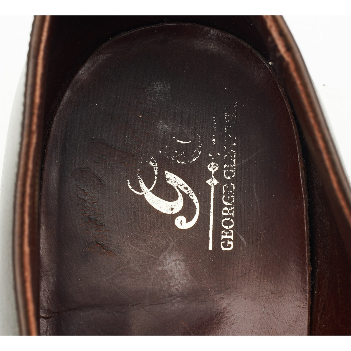 'Harry' Dark Brown Leather Oxford UK 10 E