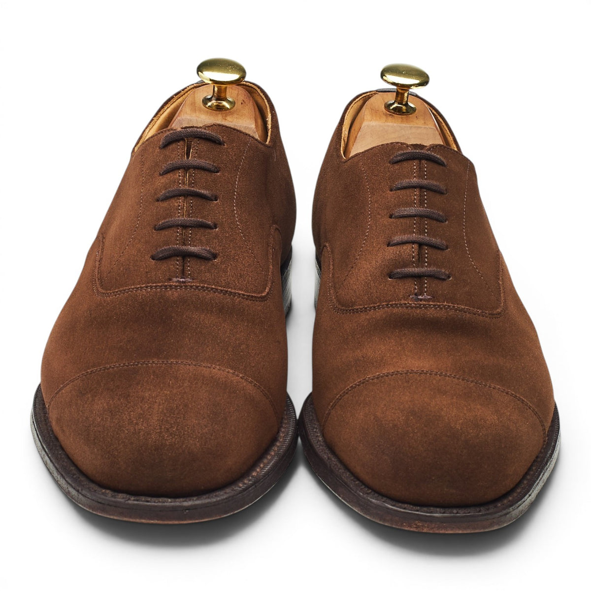 'Consul' Brown Suede Oxford UK 7.5 G