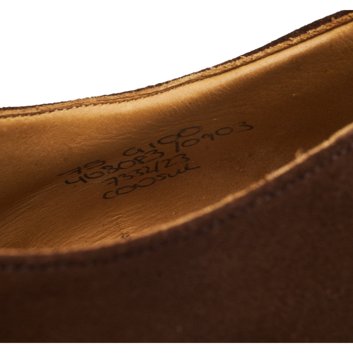 'Consul' Brown Suede Oxford UK 7.5 G