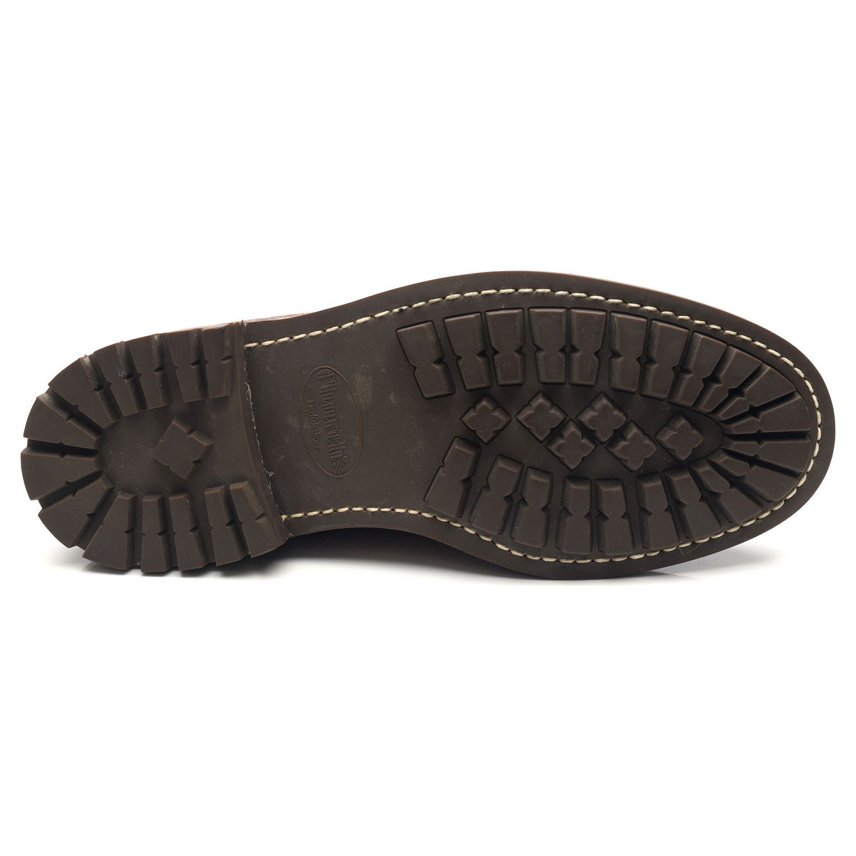 &#39;McPherson&#39; Tan Brown Leather Derby Brogues UK 8.5 G