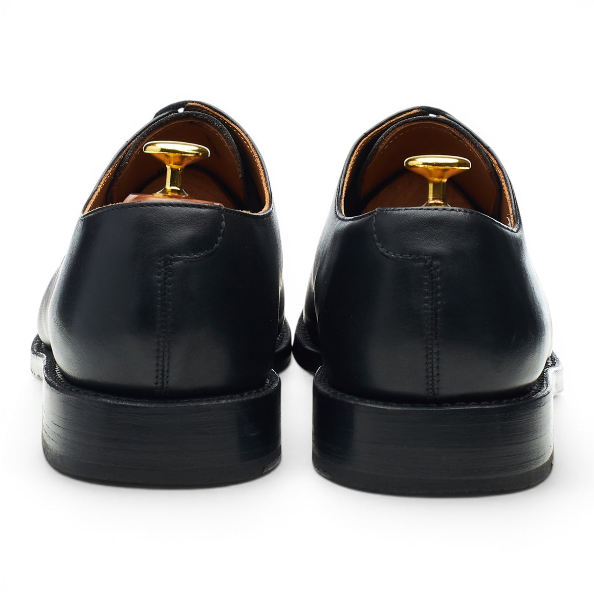 'Landon' Black Leather Derby UK 9 G